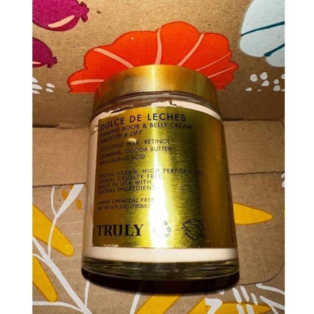 Truly Skin Cream Dulce de leches Firming‎ Lifting Clean Vegan Hydrating body